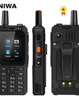 UNIWA F40 Zello Walkie Talkie 4G Mobile Phone 4000mAh Waterproof Rugged 2.4'' Touch Screen Quad Core Android 4G Smartphone