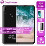 Oukitel C16 Pro 5.71"Waterdrop Screen Smartphone 3GB 32GB MTK6761P Quad Core Face ID Fingerprint 2600mAh 4G LTE Mobile Phone
