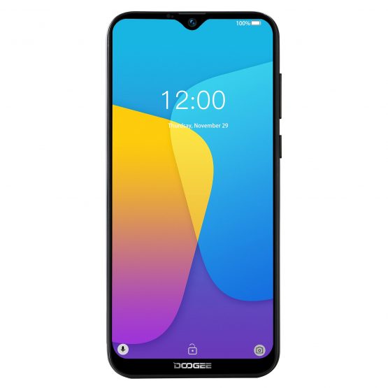 DOOGEE X90 6.1'' HD Android 9.0 19:9 1GB 16GB Face Unlock Smartphone 8MP Camera MT6580A Quad Core 3400mAh 5V/1A Mobile phone