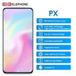 Elephone PX 6.53" FHD+ Full Screen 16MP Pop Up Camera Quad Core Global Mobile phone Android 9.0 Fingerprint Smartphone 2019