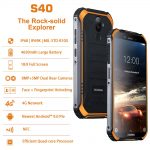 DOOGEE S40 IP68/IP69K 4G Rugged Mobile Phone 3GB RAM 32GB ROM Android 9.0 5.5 inch 4650mAh MT6739 Quad Core 8.0MP 4G Smartphone