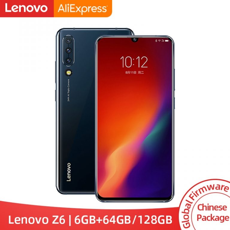 Original Global ROM Lenovo Z6 Snapdragon 730 Smartphone Quad Cameras