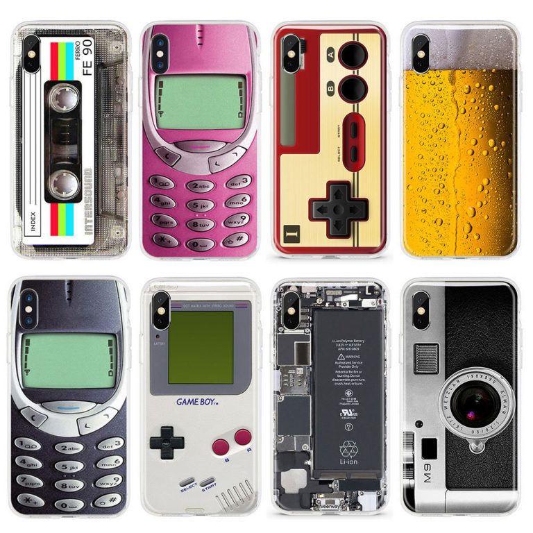 Funny Soft TPU Phone Case For iPhone X XS Max XR 11 Pro 7 8 Plus 6 6S 5 5S SE Beer Drinks Gameboy Broken Screen Silicone Cover 1 Funny Soft TPU Phone Case For iPhone X XS Max XR 11 Pro 7 8 Plus