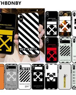 off and white For iphone 11 capas para Arrived Black New Design Shell for iPhone 11 pro XS MAX 8 7 6 6S Plus X 5 5S SE XR case