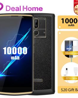 OUKITEL K7 pro 6.0" 18:9 Screen 10000mAh Battery Smartphone Android 9.0 MT6763 4GB RAM 64GB ROM Fingerprint Oukitel Mobile Phone