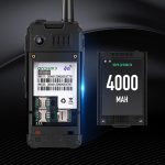 UNIWA F40 4G Rugged Waterproof Walkie Talkie Mobile Phone with 5MP Camera and Long Battery Life