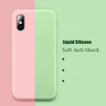 Original Soft Summer Liquid Silicone Case For iPhone 11 2019 XS Max XR X XS