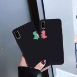 Cartoon Dinosaur Phone Case For iPhone 7 11 Pro X XS MAX XR 8 6 6s Plus