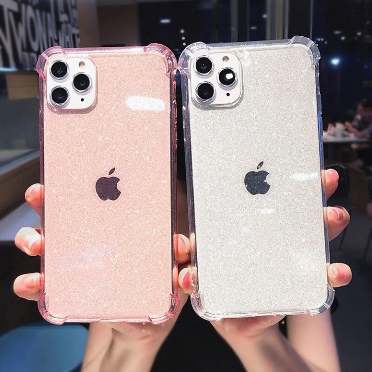 Anti-knock Shining Glitter Powder Phone Case For iPhone 11 11Pro Max