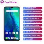 Ulefone Power 6 6.3" 19.5:9 FHD Smartphone Android 9.0 Helio P35 Octa Core 4GB 64 GB 6350mAh NFC 4G Mobile Phone