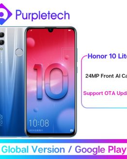 Global Version Honor 10 Lite Smartphone Kirin 710 Octa Core 6.21" 24MP Front Camera Mobile Phone Android 9.0 2340X1080P & OTA