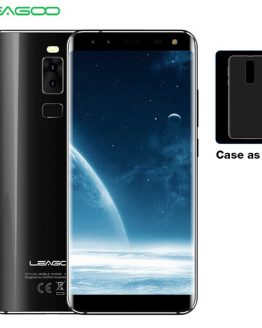 LEAGOO S8 Smartphone 5.72'' HD+ IPS 1440*720 Screen Android 7.0 MTK6750 Octa Core 3GB+32GB Quad-Cam Fingerprint 4G Mobile Phone