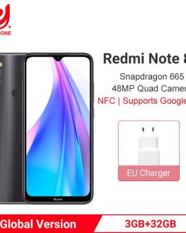 Global Version Xiaomi Redmi Note 8T 3GB 32GB Smartphone Snapdragon 665 Octa Core 48MP Quad Camera 4000mAh NFC Mobile Phone