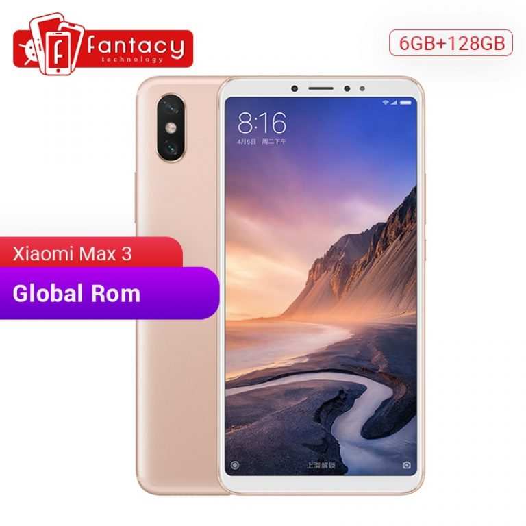 Global ROM Xiaomi Mi Max 3 6GB 128GB 6.9" Full Screen Snapdragon