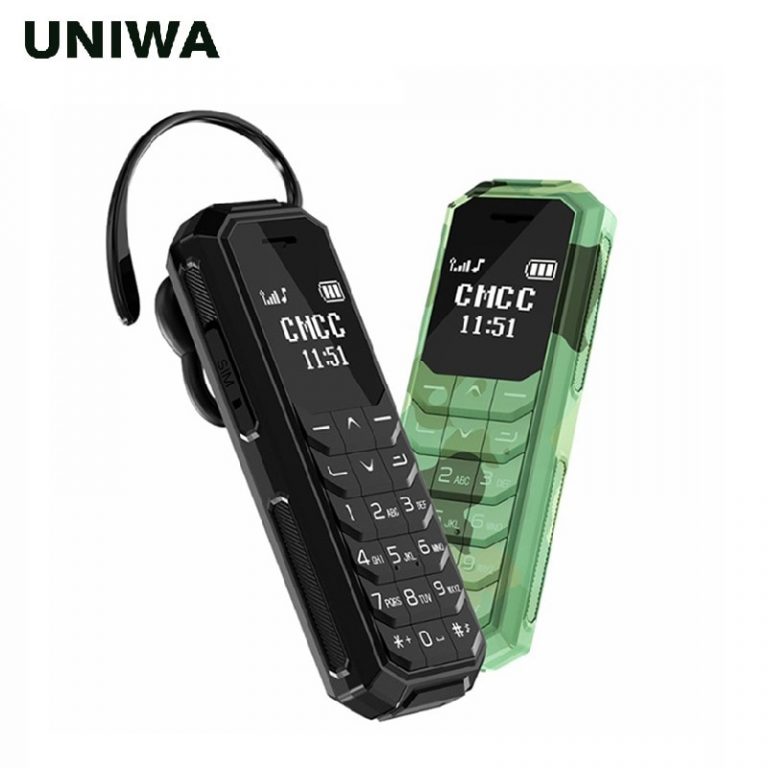 UNIWA KK2 Mini Mobile Phone Kid Bluetooth Wireless Earphone 2G Unlocked