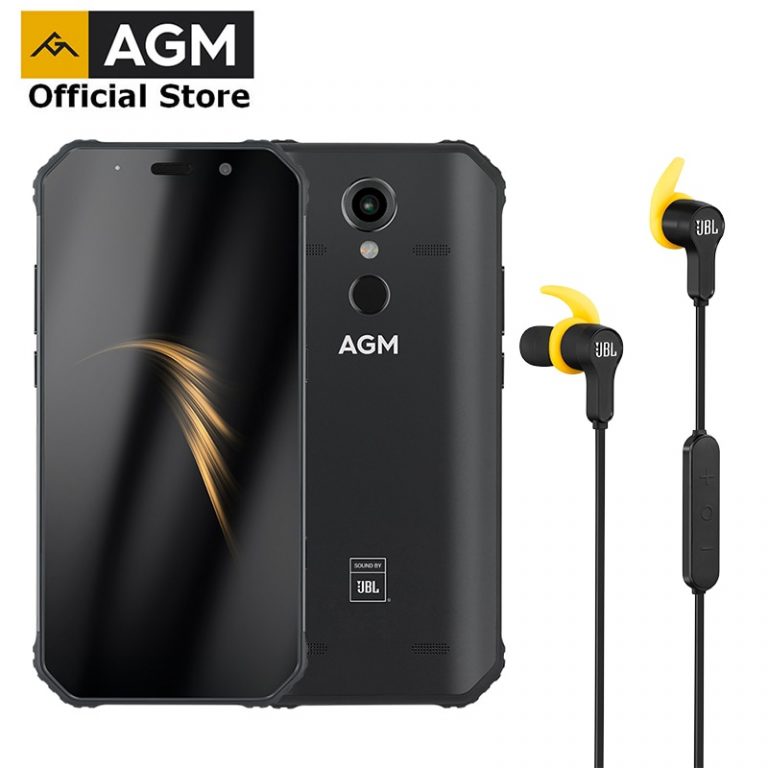 OFFICIAL AGM A9 + JBL earphone FHD+ JBL Co-Branding Smartphone