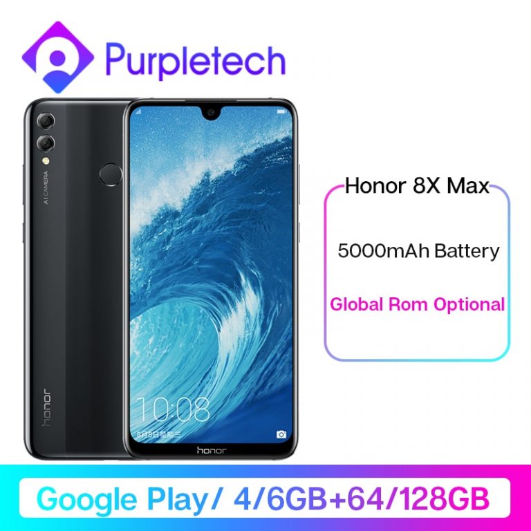 Google Play Honor 8X Max Smartphone 7.12'' big Screen Global Rom Optional