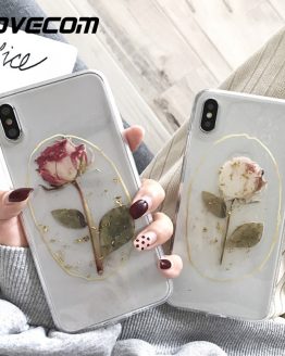 LOVECOM Vintage Flower Gold Powder Phone Cases For iPhone 11 Pro Max XS Max XR For iPhone 6 6S 7 8 Plus X Soft Back Cover Coque