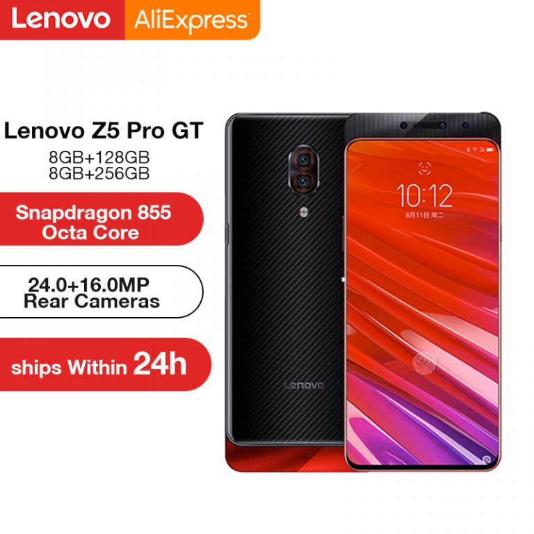Global ROM Lenovo Z5 Pro GT Snapdragon 855 Smartphone 8GB RAM 256GB