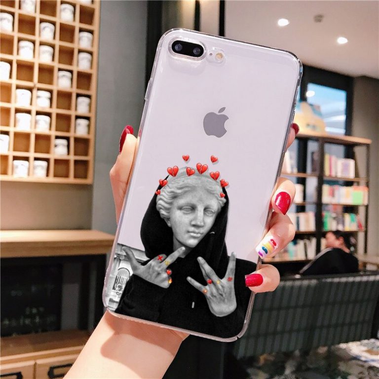 Alternative statue David art DIY Drawing Phone Case cover Shell for iPhone