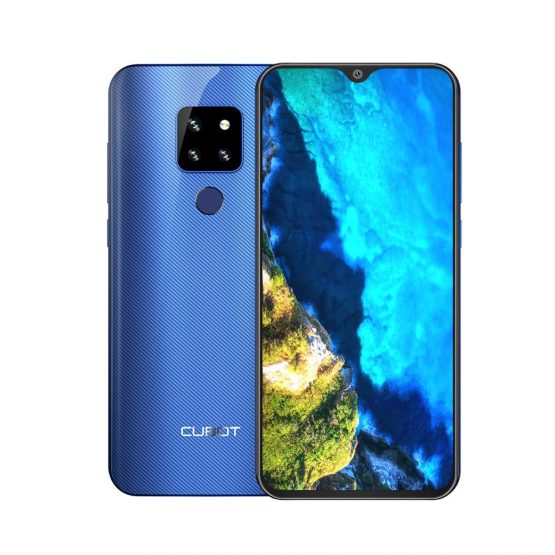 Cubot P30 Smartphone 6.3" Waterdrop Screen 2340x1080p 4GB+64GB Android 9.0 Pie Helio P23 AI Rear Triple Cameras Face ID 4000mAh