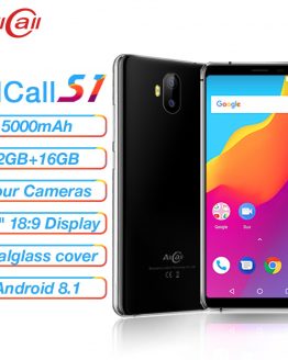 Allcall S1 5000mAh 3G Smartphone MTK6580 Quad Core 2GB 16GB Android 8.1 18:9 5.5 Inch 8MP+2MP Rear Dual-camera 3G Mobile Phone