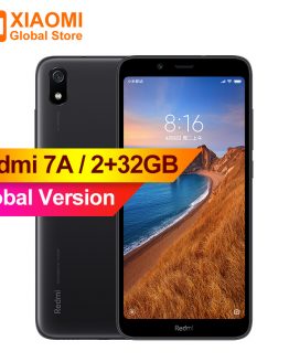 Global Version Original Xiaomi Redmi 7A 7 A 2GB 32GB Smartphone 4000mAh Long Battery Life AI Face Unlock Octa Core 5.45" Phone