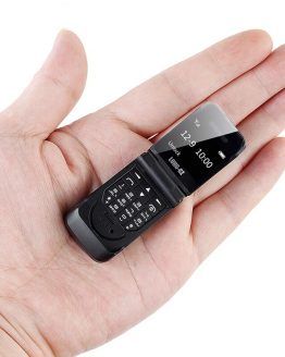 clamshell small Mini flip mobile phone Bluetooth dialer push-button gsm cheap Magic Voice Single sim Unlock cellphone