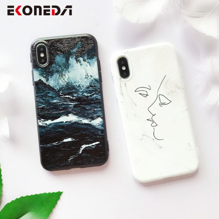 EKONEDA Soft TPU Phone Case For iPhone 6S Case Silicone Black Simple Scrub Back Cover For iPhone 7 6 8 XR XS Max 11 Pro Max Case 2 EKONEDA Soft TPU Phone Case For iPhone 6S Case Silicone Black Simple Scrub