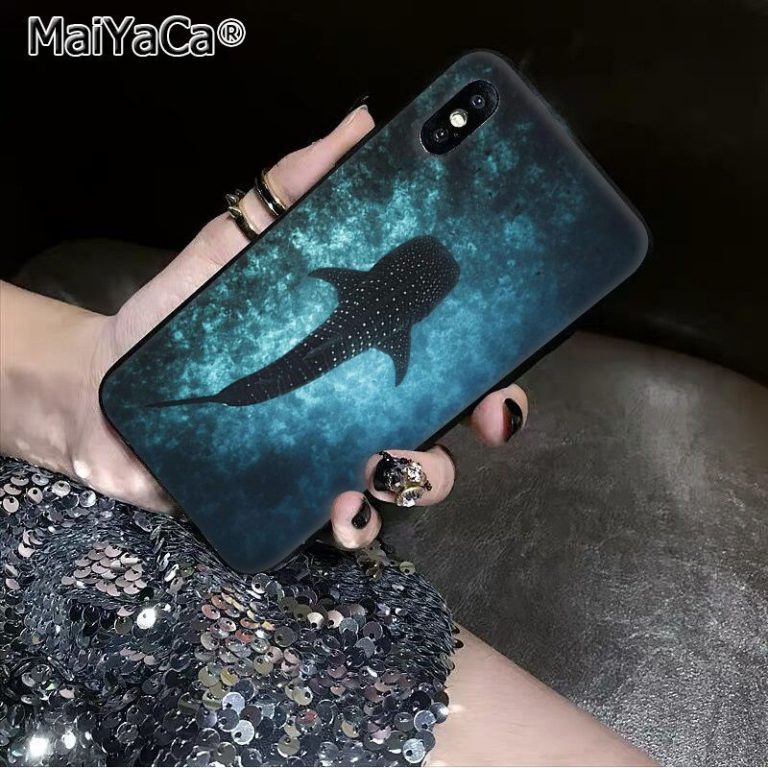 MaiYaCa Ocean Whale Shark Swimming Luxury Phone Cover for Apple iphone 11 pro 8 7 66S Plus X XS MAX 5S SE XR Cases 2 MaiYaCa Ocean Whale Shark Swimming Luxury Phone Cover for Apple iphone