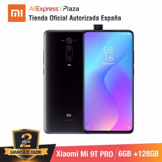 Global Version for Spain] Xiaomi Mi 9T PRO (Memoria interna de 128GB, RAM de 6GB, Triple cámara de 48 MP con IA) smartphone