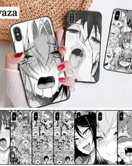 Anime girl cartoon japan Coque Silicone Case for iPhone 5 5S 6 6S Plus 7 8 11 Pro X XS Max XR