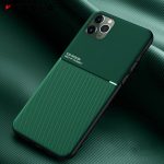 For iPhone 11 Pro Case Slim Leather Texture Slim Matte Protective