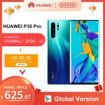 Global version Huawei P30 Pro 8GB 256GB Kirin 980 Octa Core Smartphone Quad Camera 6.47'' Full Screen NFC