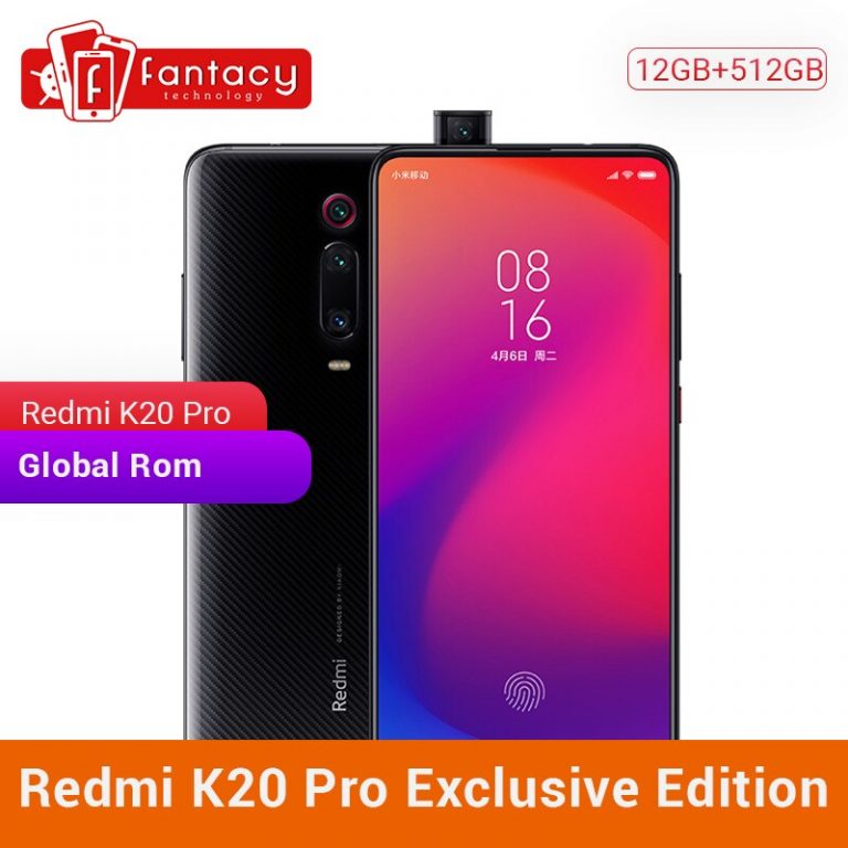 Privilege Edition Xiaomi Redmi K20 Pro 12GB 512GB Snapdragon 855 Plus SmartPhone 6.39 Inch AMOLED 48MP Triple Camera 4000mAh