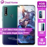 Oukitel C17 Pro 6.35" Full screen 4GB RAM 64GB ROM 13MP Triple Rear Camera Smartphone MT6763 Octa Core 3900mAh 4G Mobile Phone