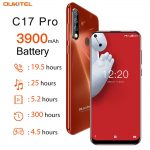 Fingerprint OUKITEL C17 Pro 6.35'' Android 9.0 4GB 64GB Smartphone 19:9 Dual 4G
