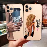 Princess Female boss coffee Phone Case For iPhone 11 Pro Max 2019 Vogue