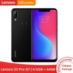 Global ROM Lenovo S5 Pro GT 6GB 64GB Snapdragon 660 Octa Core Smartphone 20MP Quad Cameras 6.2 inch Octa Core 4G LTE Phones