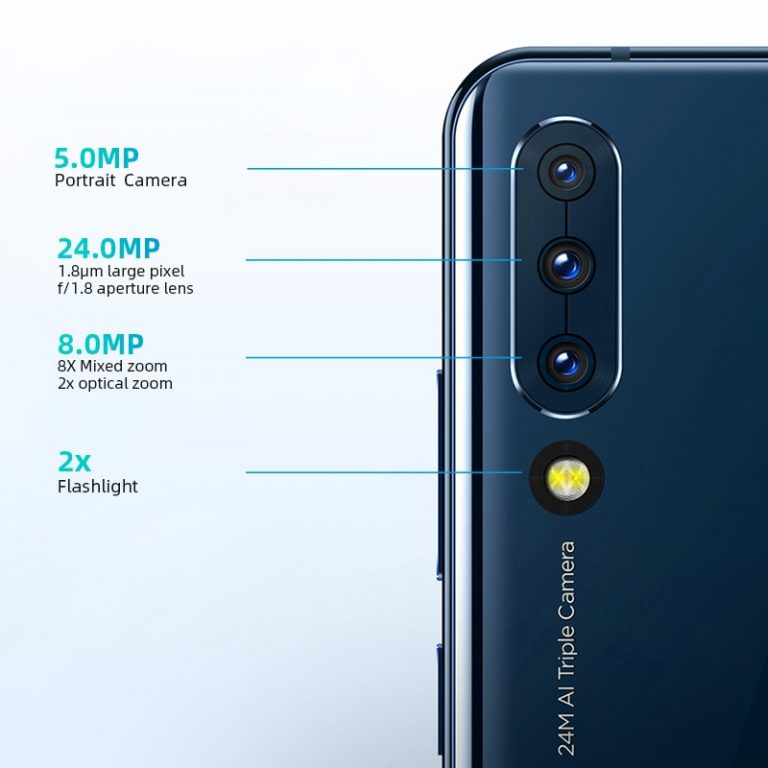 Lenovo Z6 6GB 64GB Snapdragon 730 Smartphone Quad Cameras 6.39 Inch OLED In screen Fingerprint 4G LTE