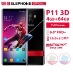 Elephone P11 3D 6.0 Inch Screen FHD+ 4GB 64GB Mobile Phone Android 8.0