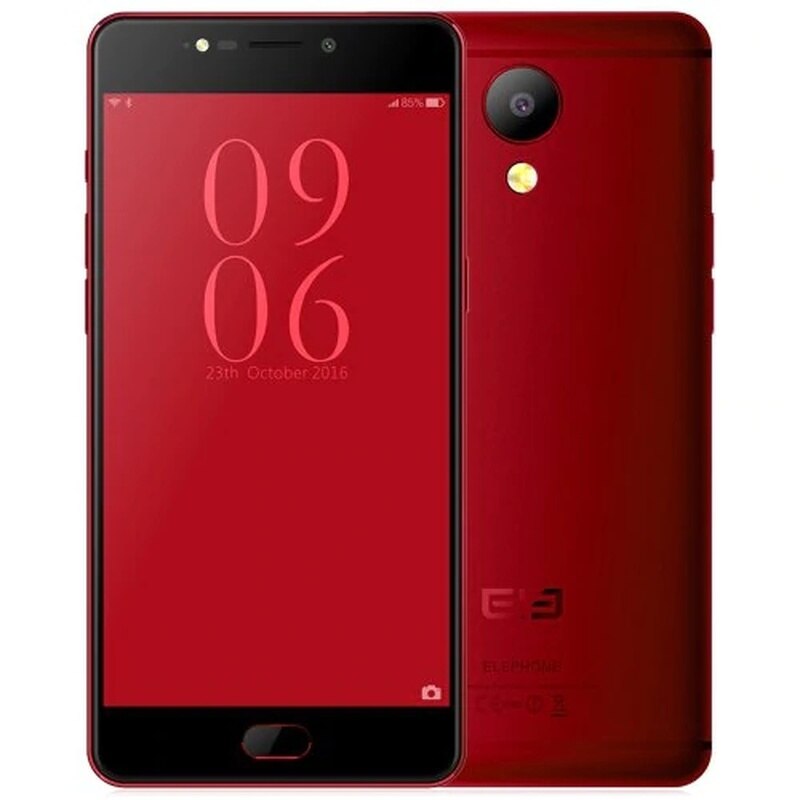ELEPHONE P8 SmartPhone 6GB RAM 64GB ROM 5.5" 4G LTE Telephone Helio P25 Octa Core Android 7.0 21.0MP Fingerprint ID Mobile Phone