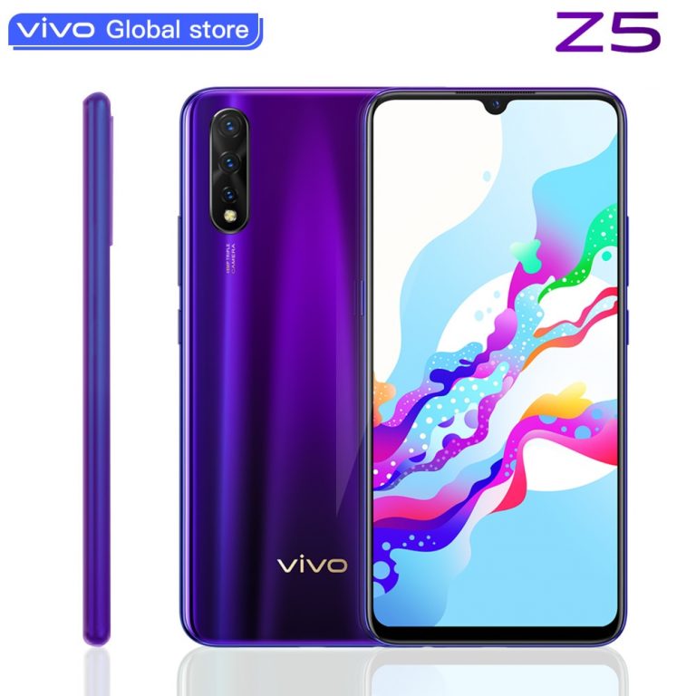 Vivo Z5 Mobile Phone 8G 128G Snapdragon712 4500mAh Celular Big Battery Super AMOLED Screen 48MP 32.0MP Camera Triple Smartphone