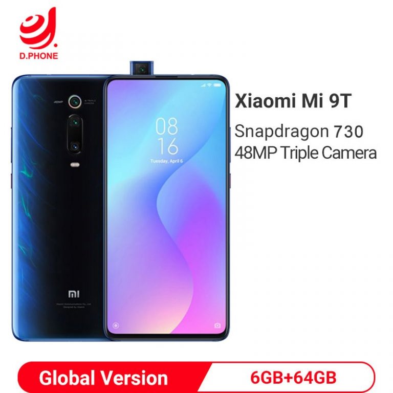 Original Global Version Xiaomi Mi 9T 9 T 6GB 64GB Snapdragon 730 Octa Core 6.39'' AMOLED 48MP Cameras 4000mAh NFC Smartphone