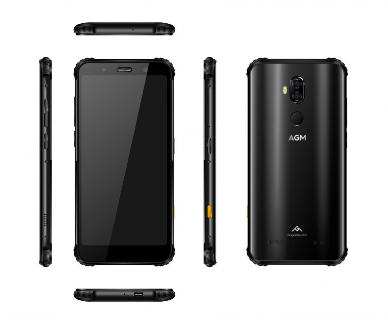 AGM X3 6GB 64GB IP68 Android 8.1 Snapdragon 845 5.99" Rear 12MP+24MP Front