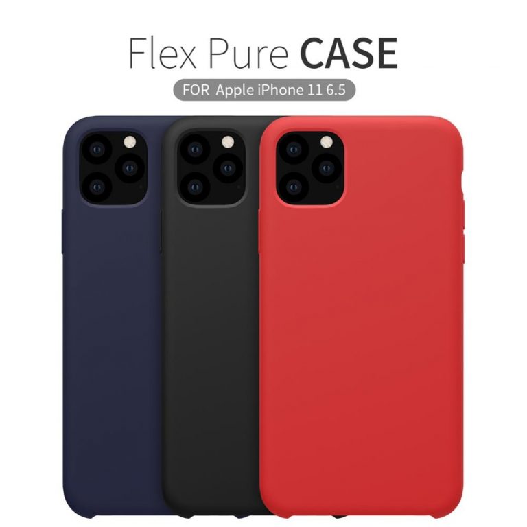 For Apple iphone X XR case NILLKIN Flex Pure CASE Slim Soft Liquid Silicone