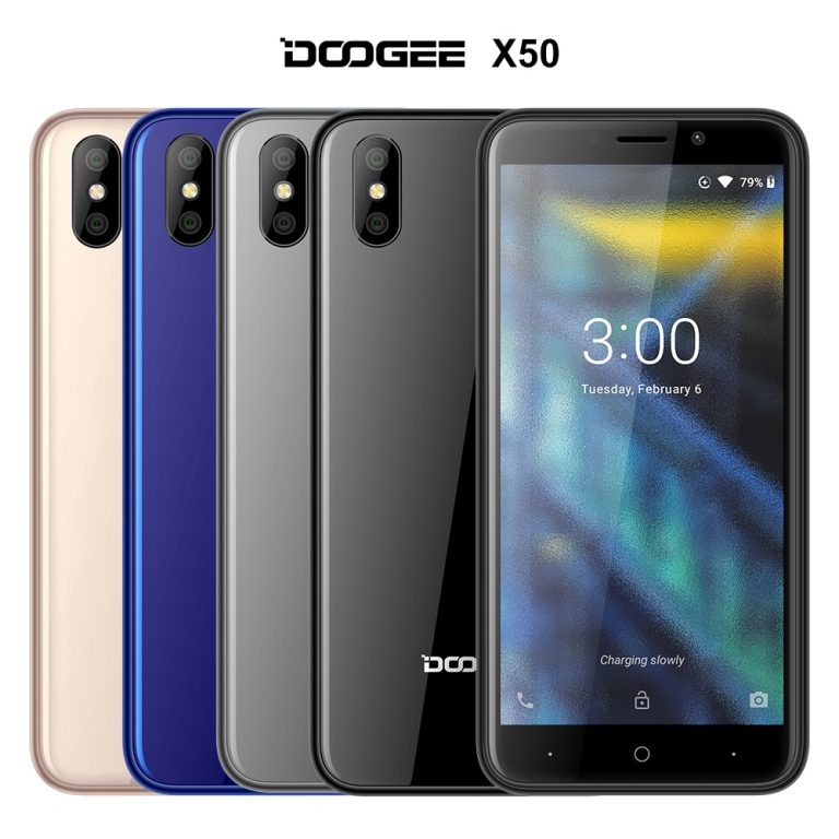 2018 New DOOGEE X50 mobile phone Android Go Quad-Core 1GB RAM 8GB