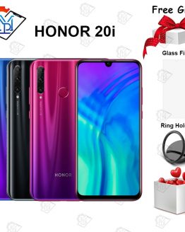 Global Honor 20i Mobile Phone 6.21" 6GB RAM 64/128GB ROM Kirin 710 Octa core Octa core 20MP Camera Android 9.0 Smartphone