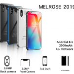 Super Mini Melrose 2019 4G Lte Smallest Smartphone 3.4'' Quad Core Android