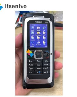 E90 100% Original NOKIA E90 Mobile Cell Phone 3G GPS Wifi 3.2MP Bluetooth Smartphone Red & Gift Refurbished